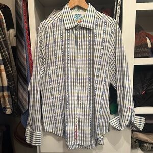 Robert Graham Men’s Button Down Shirt size XL